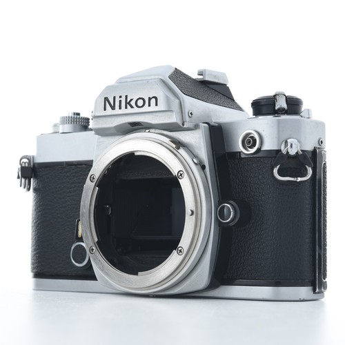 Nikon silver 35mm slr - fm,