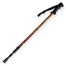 Telescopic Hiking Stick Walking Pole Trekking Antishock 135-110cm Copper DofE