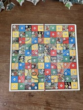 Vintage snakes and ladders - and,