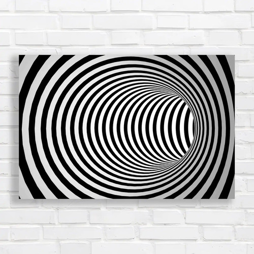 Illusion circles black white - illusion,