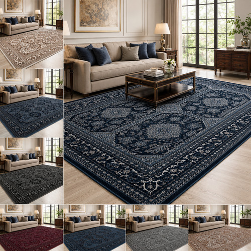 Traditional large area rug - traditional,