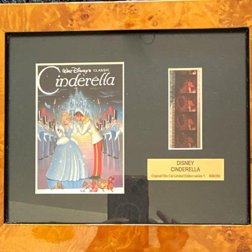 Disney cinderella mounted film - disney,
