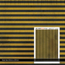 5 x SHEETS HORIZONTAL HAZARD