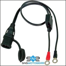 Optimate 2/3/4/5/6 SAE Lead, Genuine Weatherproof Fused SAE O1 Charger Connector