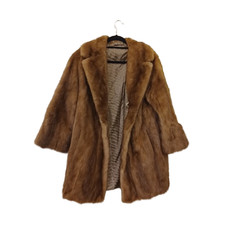Vintage Real Mink Fur Coat