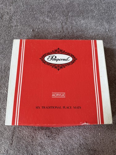 Vintage pimpernel set of 6 - of,