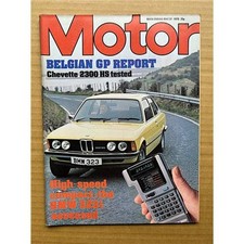 BMW 323i MOTOR MAGAZINE MAY 27