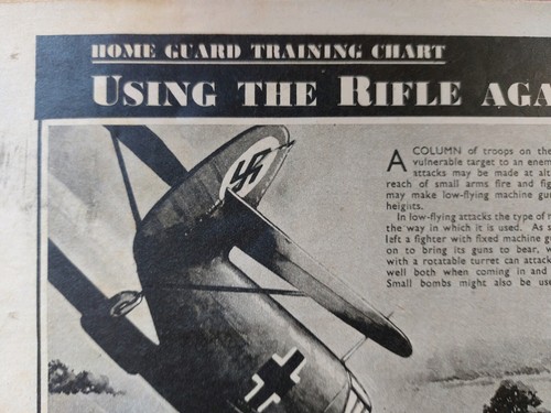 Home guard training - guard, chart