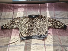 Studio By Preen Leopard Print Sweatshirt Womens Size 12