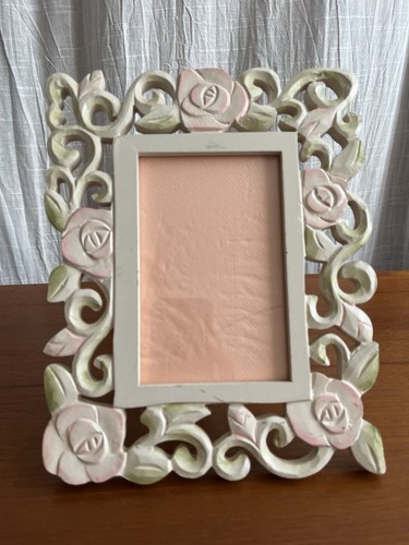 Picture frame carved - carved, wooden