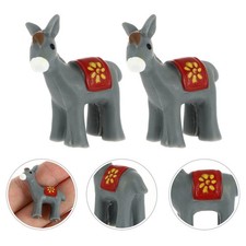 5pcs Simulation 3D Donkey