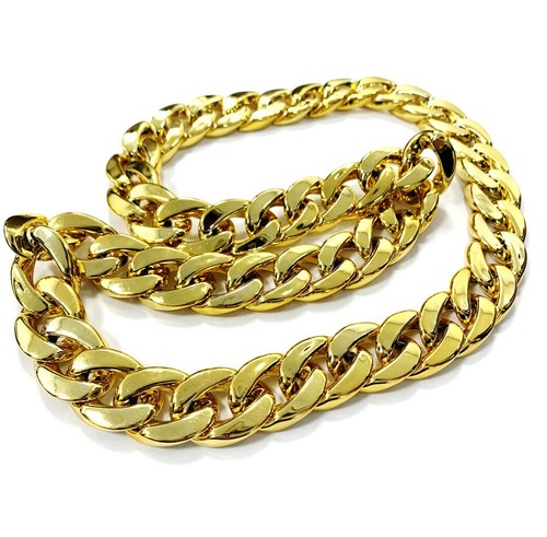 Chunky gold chain necklace - chunky,