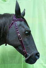 Official Libby's Half Bridle (CROWN) Mini, Small Pony, Pony, Cob, Full, X Full