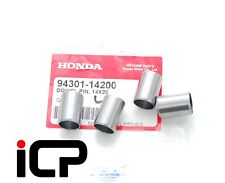 2x Genuine Cylinder Head Dowels M14 x 20mm Fits Most Honda Models 94301-14200
