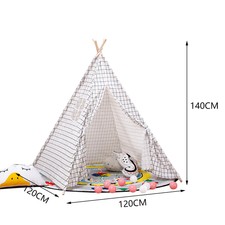 Teepee Tent Kids Printed