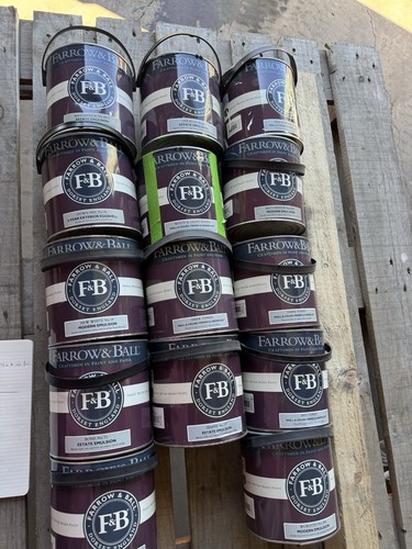 Tins farrow and ball - 2.5l,