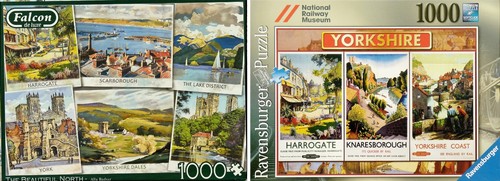 1000 piece jigsaws - x,