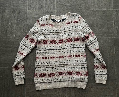 Fatface fair isle knit jumper - isle,