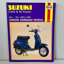 Haynes Suzuki CS50 & 80 Roadie 49cc - 79cc 1982 to 1988 Owners Workshop Manual