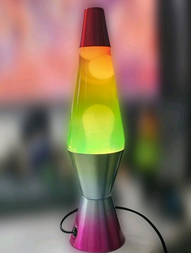 Lava lamp rainbow - lamp,