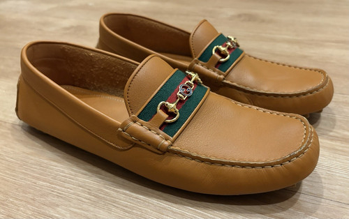 Gucci men brown leather - gucci,