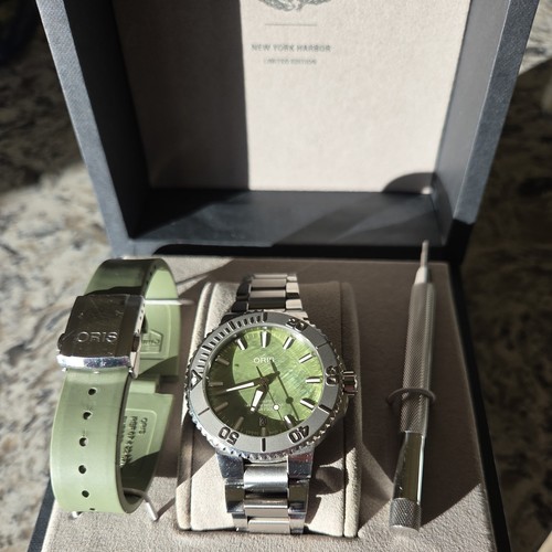 Oris new york harbour - new, exc