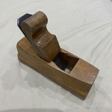 Vintage Jevans Wooden Pattern Makers Rounding Plane 7” x 2” Curved