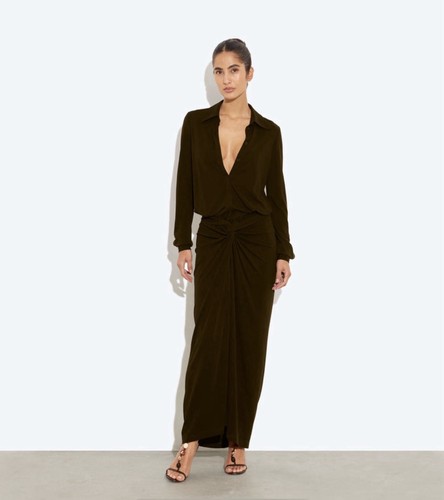 Rat boa rucci dress size - rat,
