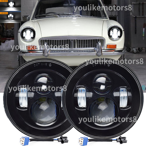 Pair 7inch round led - pair,