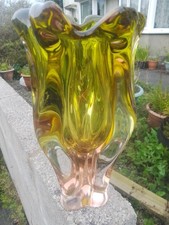 Josef hospodka  Murano glass vase 