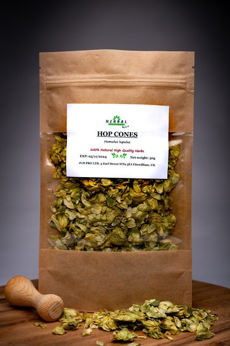 Hop cones dried herbal tea - dried,
