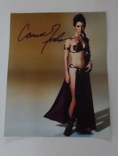 Carrie fisher star wars 8x10 - star,