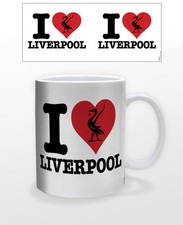 I HEART LIVERPOOL 11 OZ COFFEE