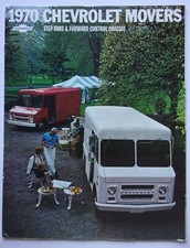 CHEVROLET STEP VANS orig 1970 USA Mkt Sales Brochure