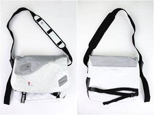 BOBLBEE Sweden White/Silver Cycling Tokyo Messenger Bag 40X39X15CM