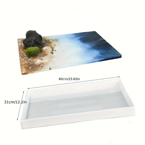 Extra large 60x30cm - extra, resin