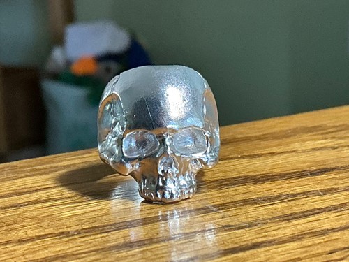 Skull ring size 999 - size, .999