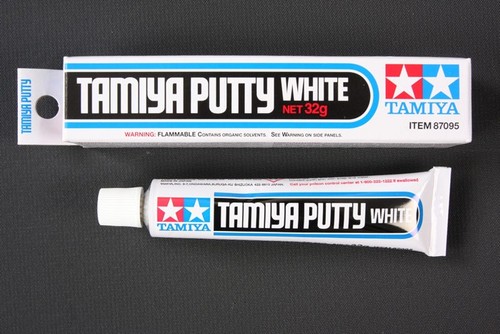 Tamiya putty white - white, 87095