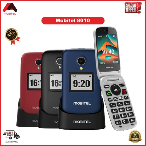 Mobitel 8010 senior flip phone - mobitel,