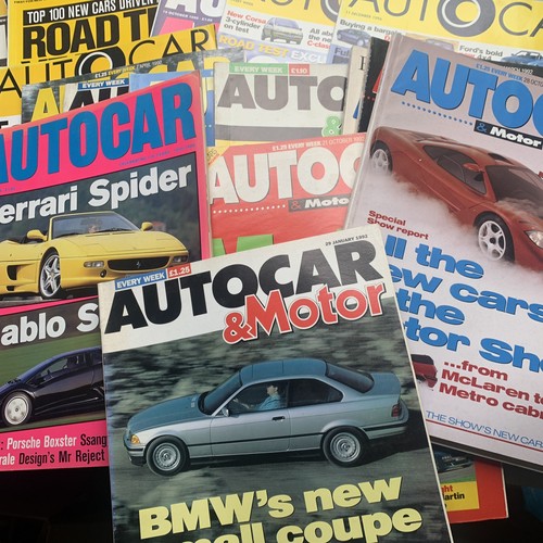 Vintage autocar magazine - autocar,