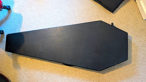 Coffin case shaped hard - case,