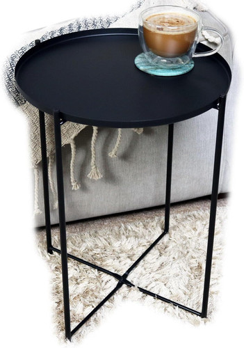 Black tray top side - tray, 47cm