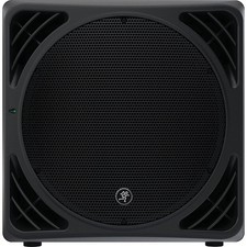 Mackie 1550 Powered Subwoofer, black bass speaker, perfect working condition