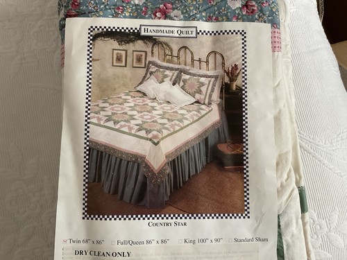 Patchwork quilt single twin - quilt, single/twin