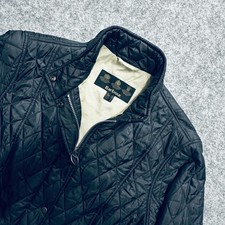 Barbour Womens Chelsea Black Quilt Lightweight Flyweight Jacket LQ0410NY91 UK 18