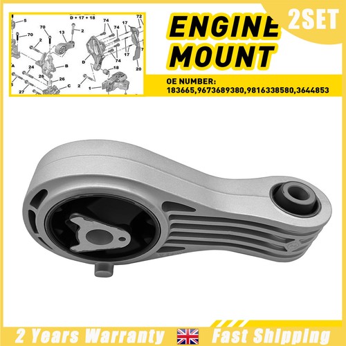 2set engine mount - engine, 9816338580