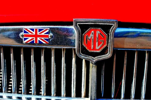 Classic sports car - sports, front