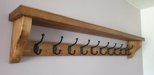 Coat rack shelf floating - coat,