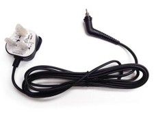 Black UK Plug & Cable Assembly