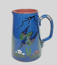 Torquay pottery kingfisher - pottery,